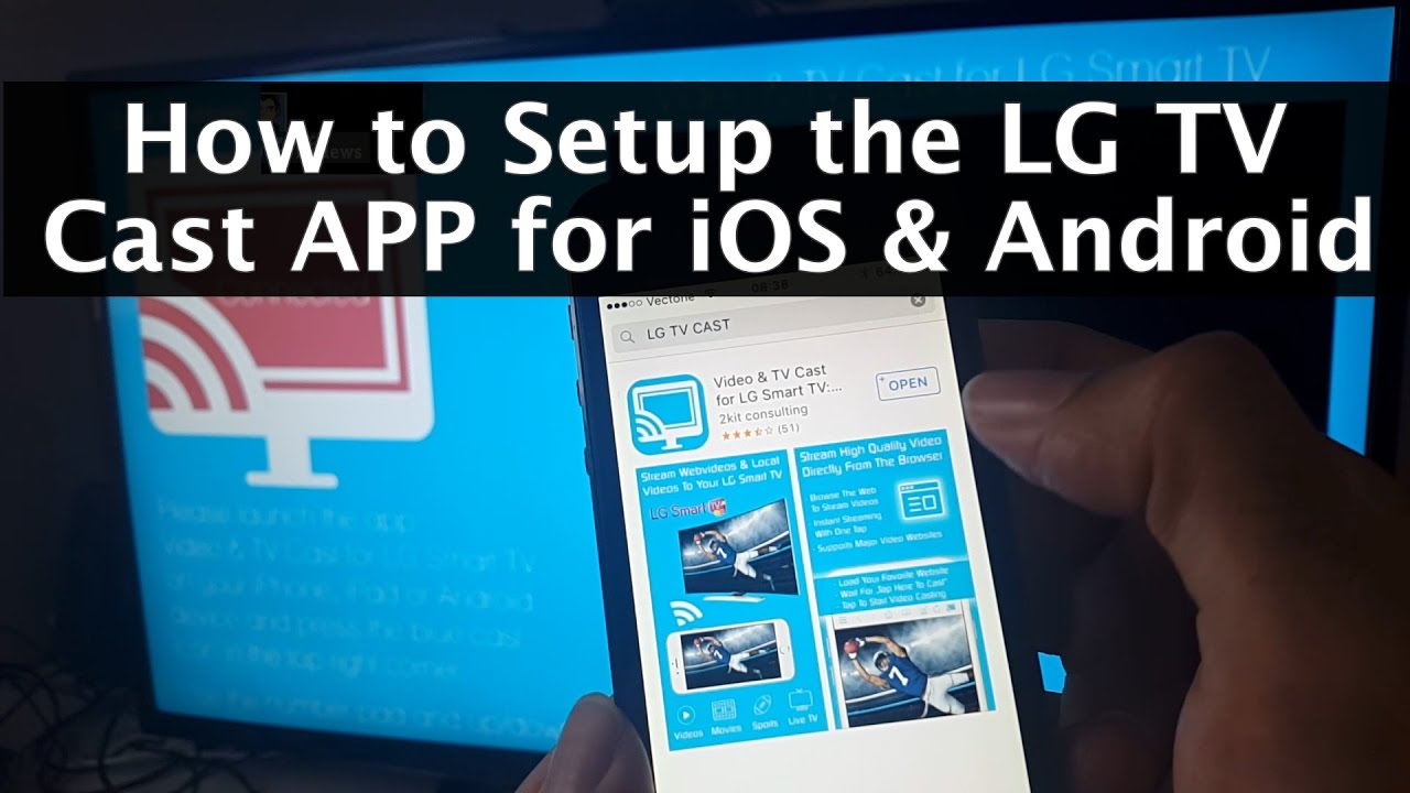 Как настроить приложение LG TV Cast на iOS и Android на LG Smart TV