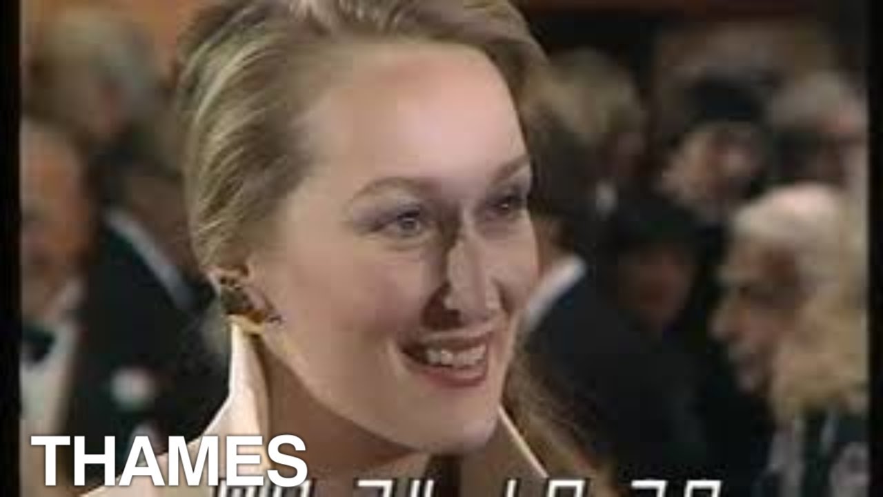 Meryl Streep | Kramer vs Kramer | London Film Premier | 1980