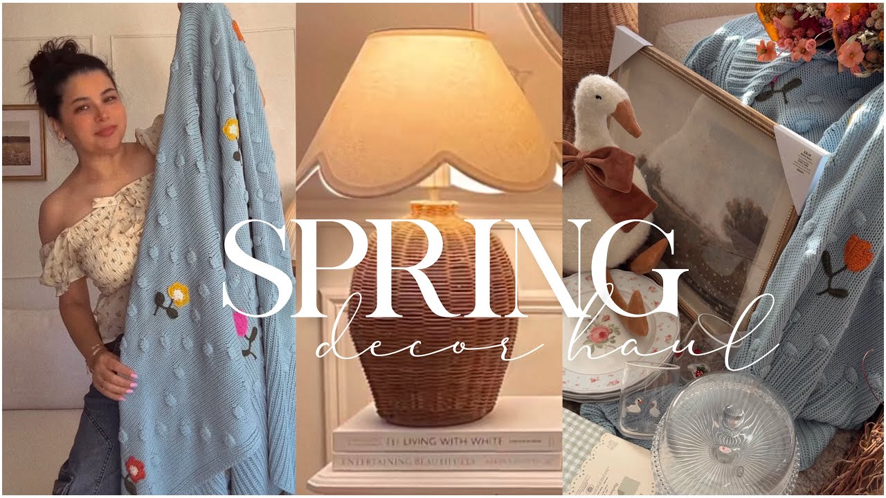SPRING 2026 | new spring decor | compras de primavera!🪿🧚🏻🪴☁️