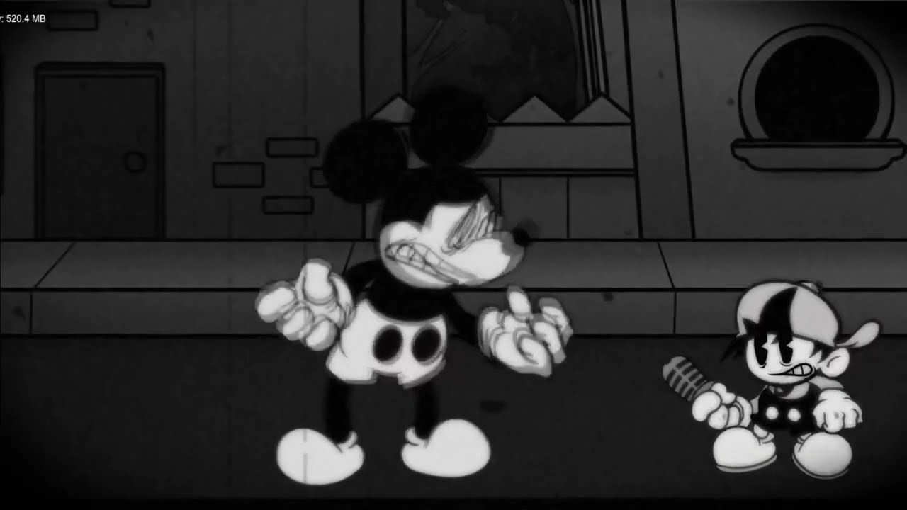 Dejection Awe Mix Playable with New Sprites | Friday Night Funkin'