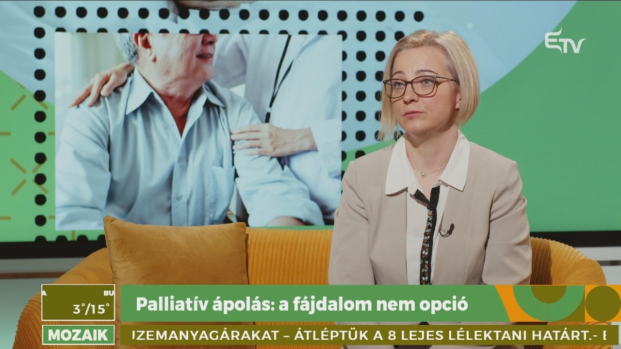 Palliatív ápolás: a fájdalom nem opció – Mozaik
