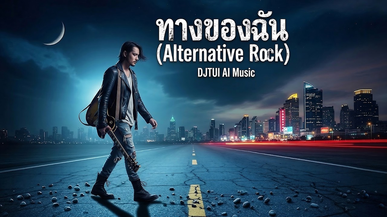 ทางของฉัน - DJTUI AI Music [Official Lyric Video] - 🎸 (Alternative Rock)
