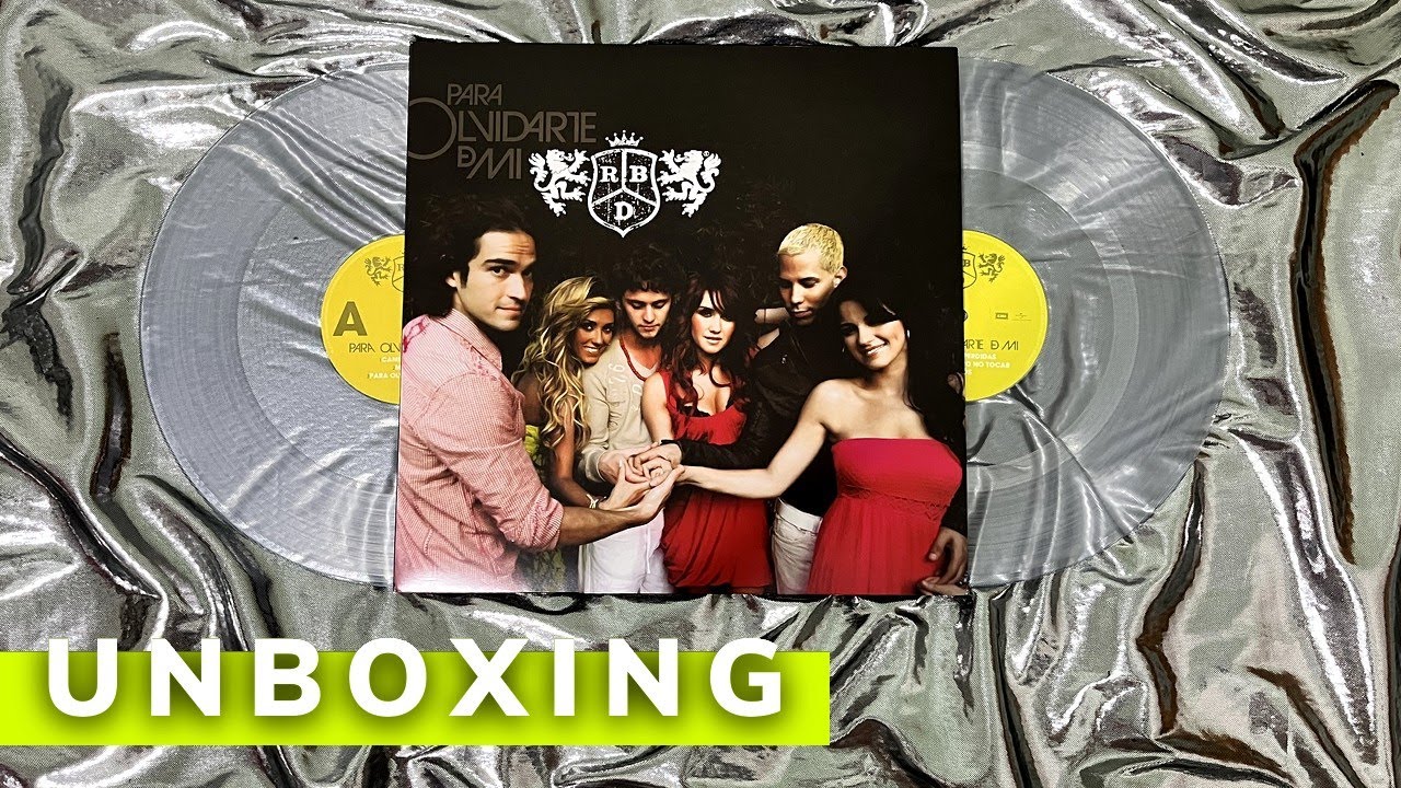 RBD - Para Olvidarte De Mi (Clear Vinyl) | UNBOXING