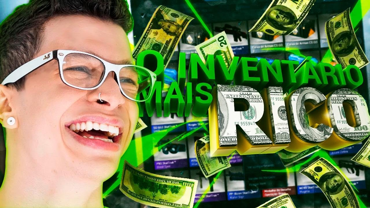 Counter Strike: INVENTÁRIO MAIS CARO DO MUNDO (650MIL REAIS)