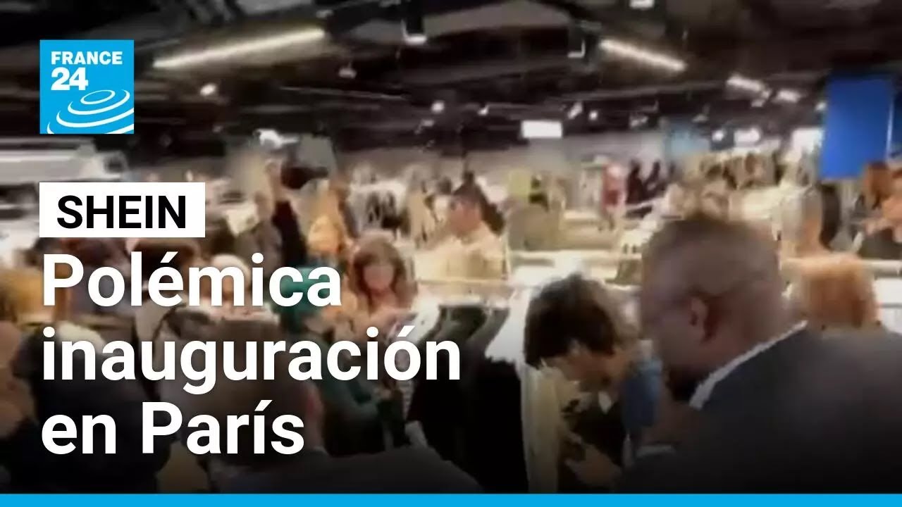 Shein abre tienda en París en medio de polémica por venta de muñecos sexuales en la plataforma