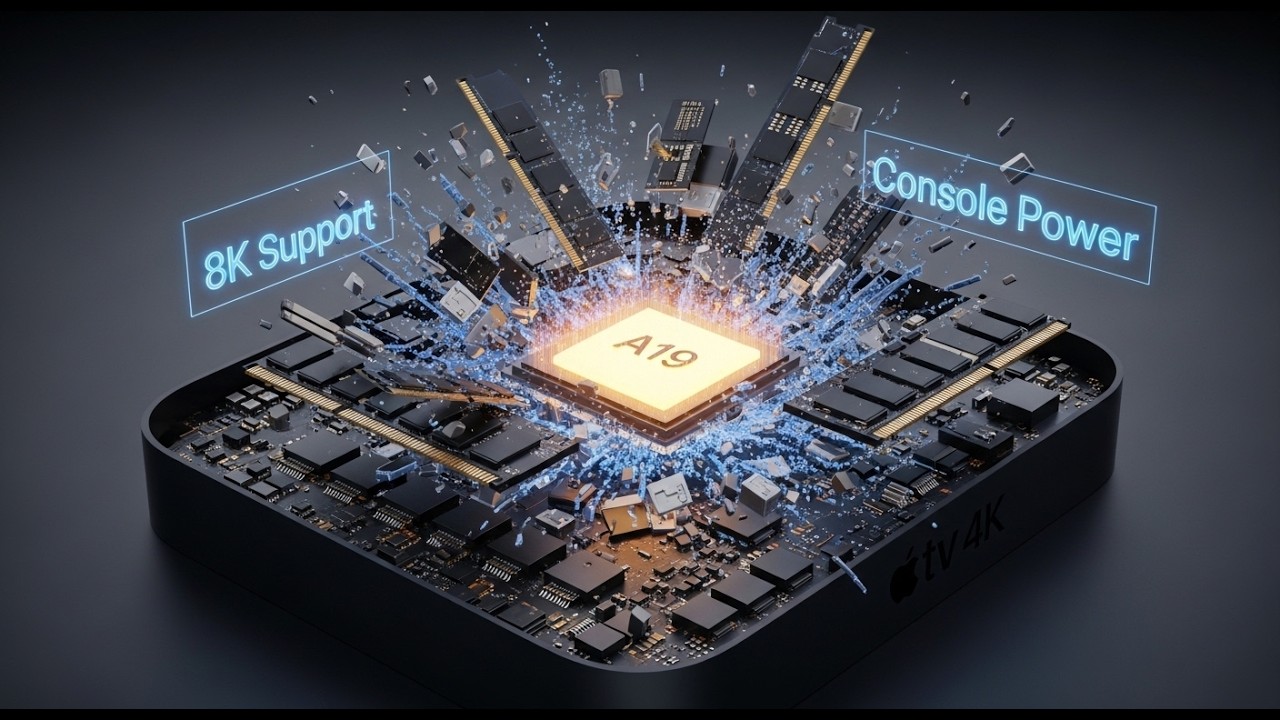Apple TV 2026 Leaks: A19 Chip, 8K Gaming & The End of Consoles?!