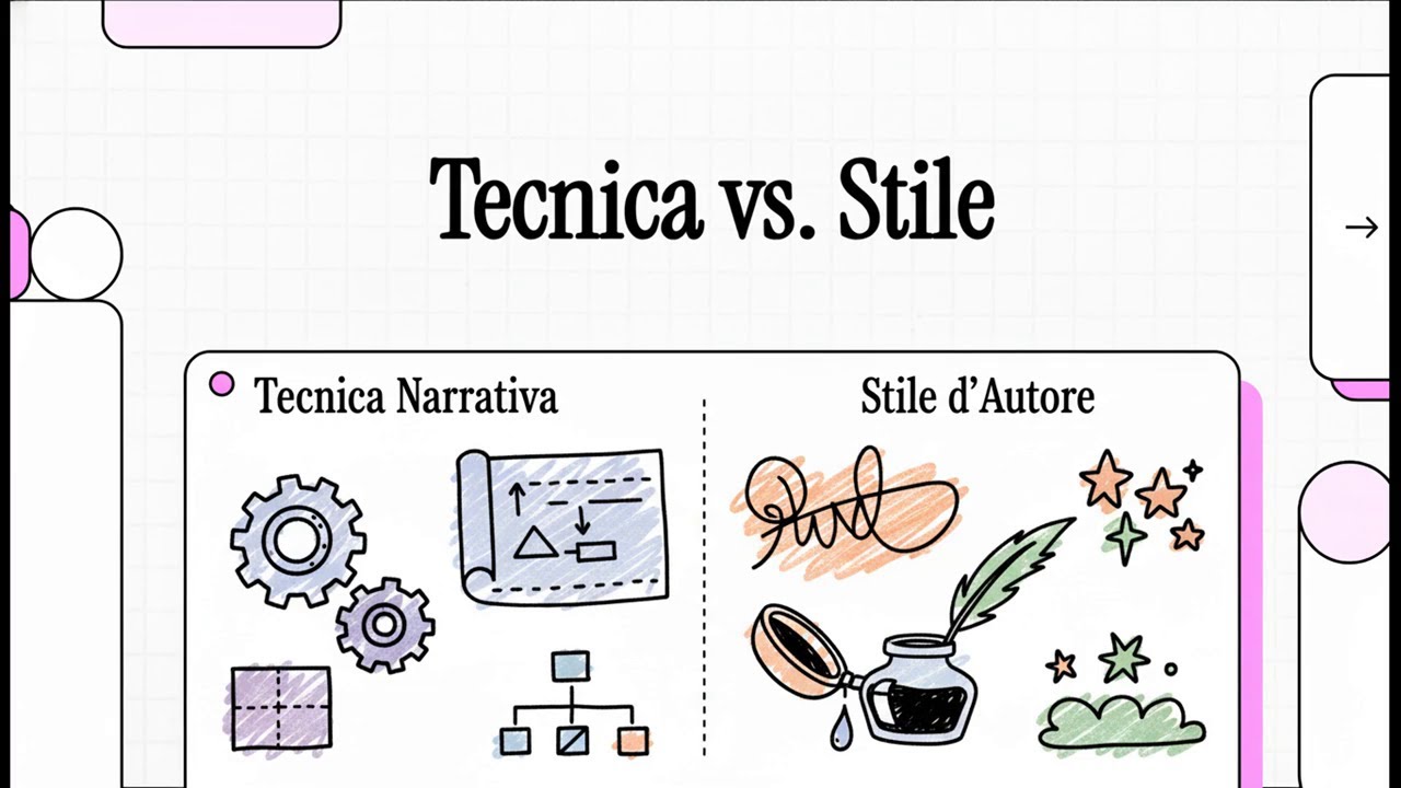 In NARRATIVA: Tecnica Vs Stile