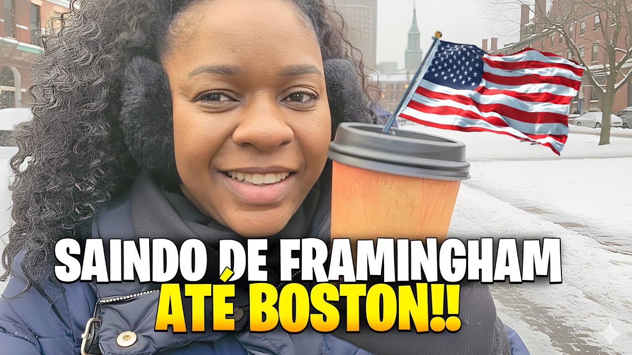 UM DIA EM BOSTON COM MINHA FILHA 💕 NOSSO PASSEIO SAINDO DE FRAMINGHAM