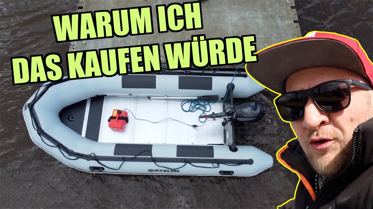 ✅ Schlauchboot mit Motor 15 PS ohne F&uuml;hrerschein 😁🤘