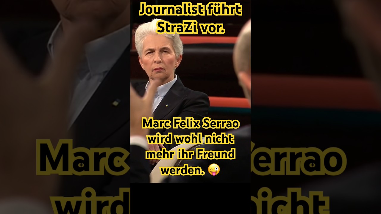 #strazi kann ihre exzentrische Haltung nicht mehr unkommentiert verbreiten. #serrao h&auml;lt dagegen