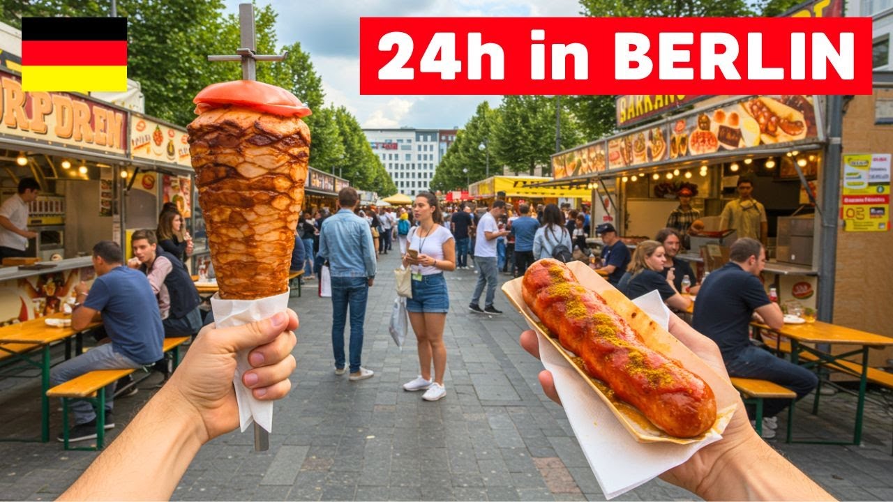 24 часа немецкой еды в Берлине — лучший берлинский донер-кебаб и местная уличная еда