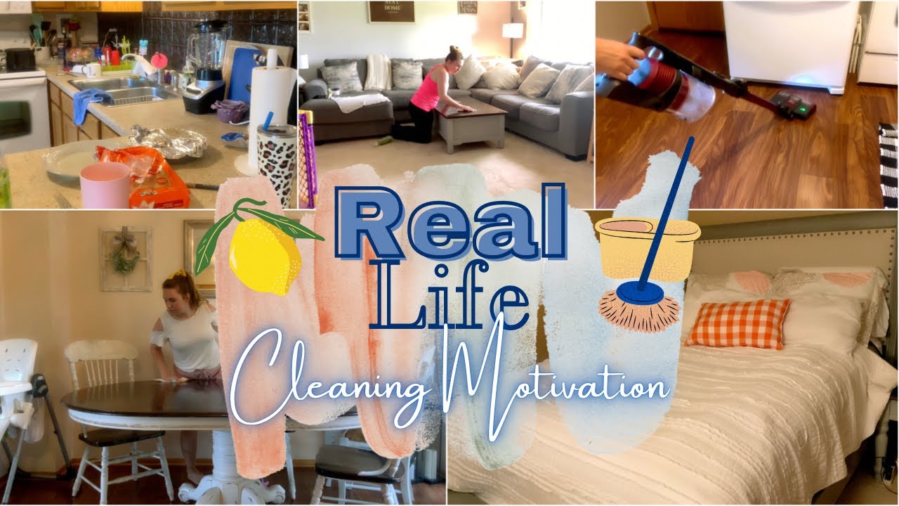 REAL LIFE CLEANING MOTIVATION || CLEAN WITH ME