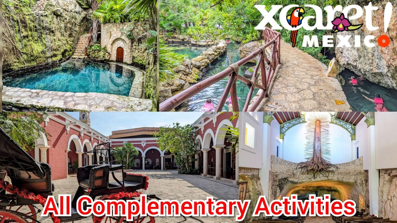 Tropical Paradise: All Complementary Attractions at Xcaret Eco-Archaeological Park