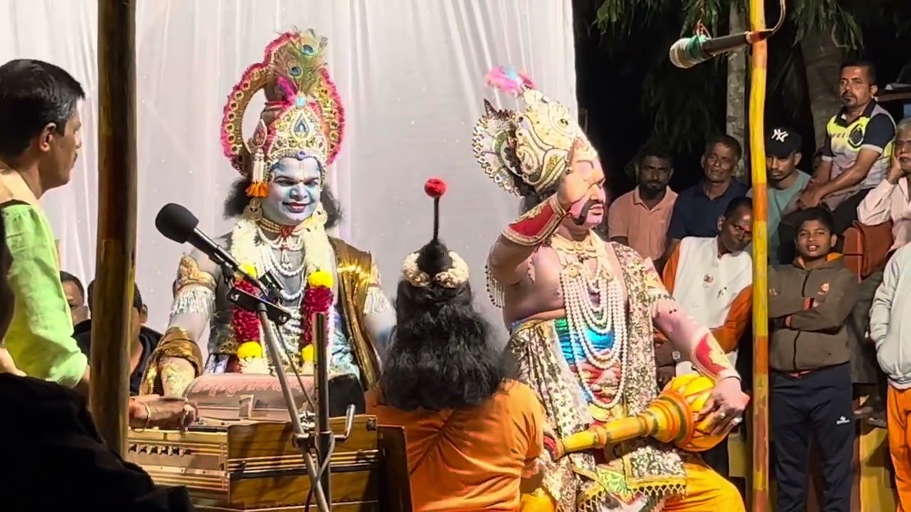 सुंदर नारद गीत आणि बलराम नारदाची चढाओड#जय हनुमान दशावतार नाट्य मंडळ#kokaniDashavatar