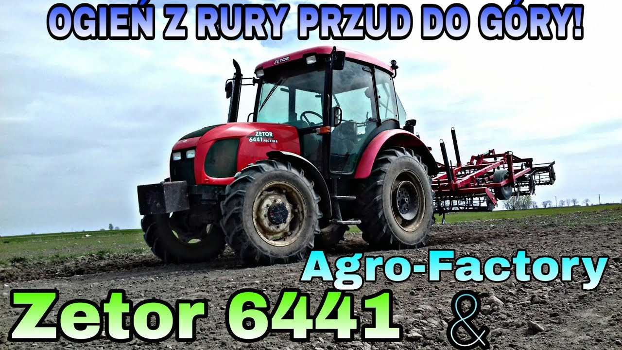 ☆Agregatowanie Zetor 6441 & Agro-Factory☆ #4  ㋡