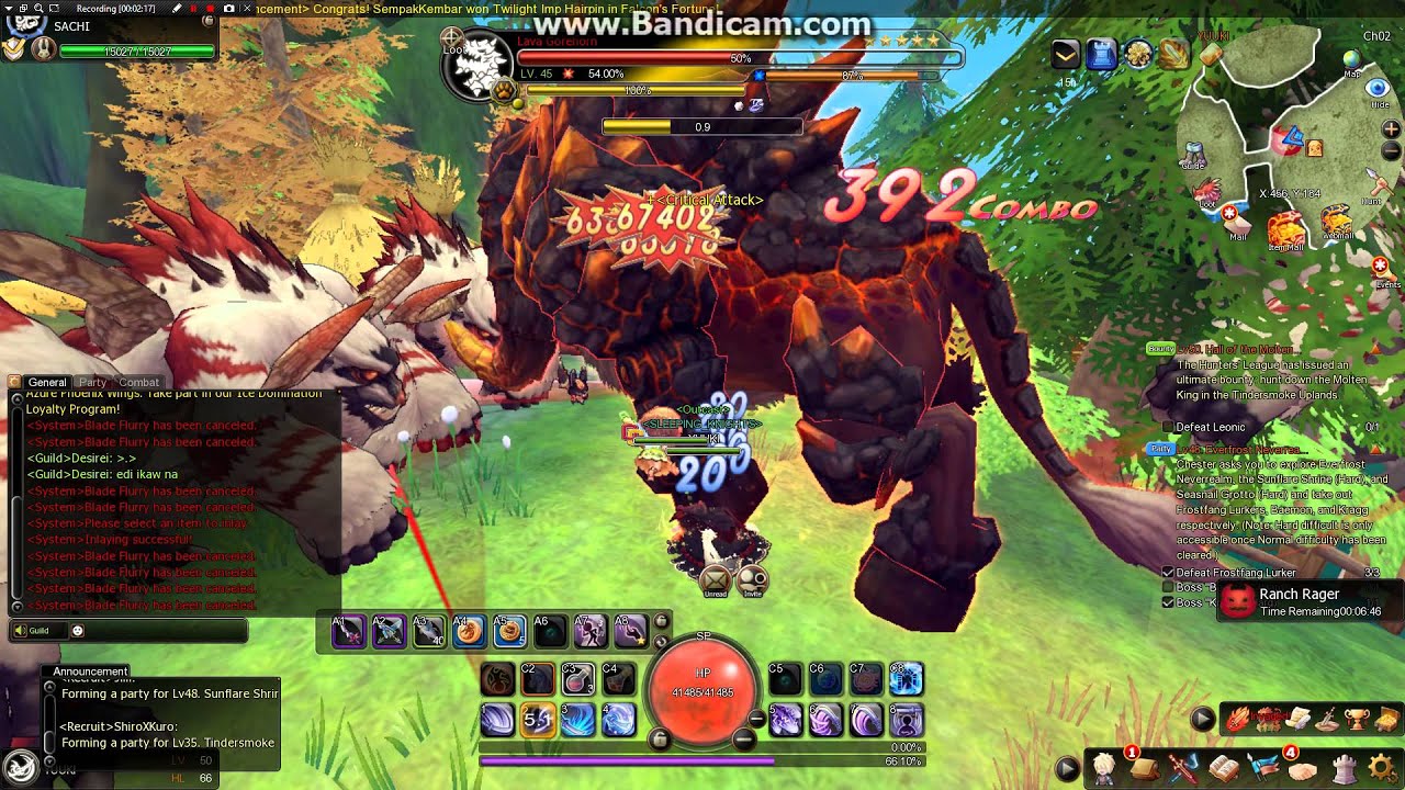 DRAGOMON HUNTER ONLINE! RONIN SOLO RANCH RAGER!