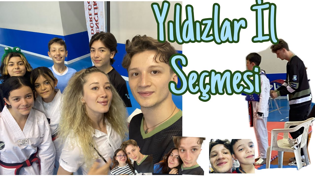 Yıldızlar Taekwondo İl Seçmesi (Balıkesir Şampiyonası) Antrenör Olduuum!!