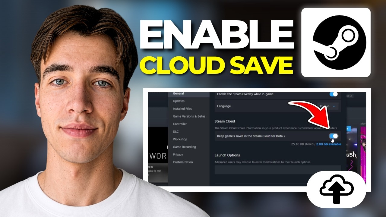 How To Enable Or Disable Cloud Save For Steam 2026 | Tutorial 2026