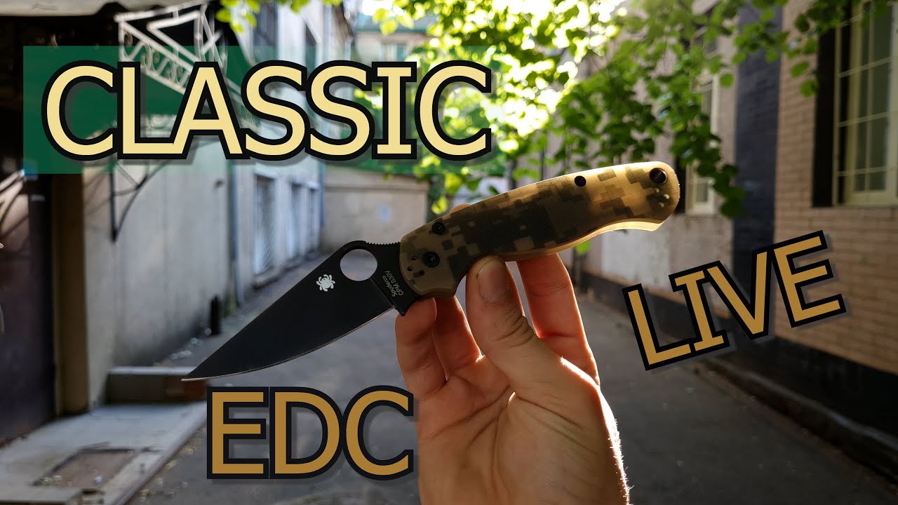 ДО СИХ ПОР АКТУАЛЬНО?! || SPYDERCO PARAMILITARY 2