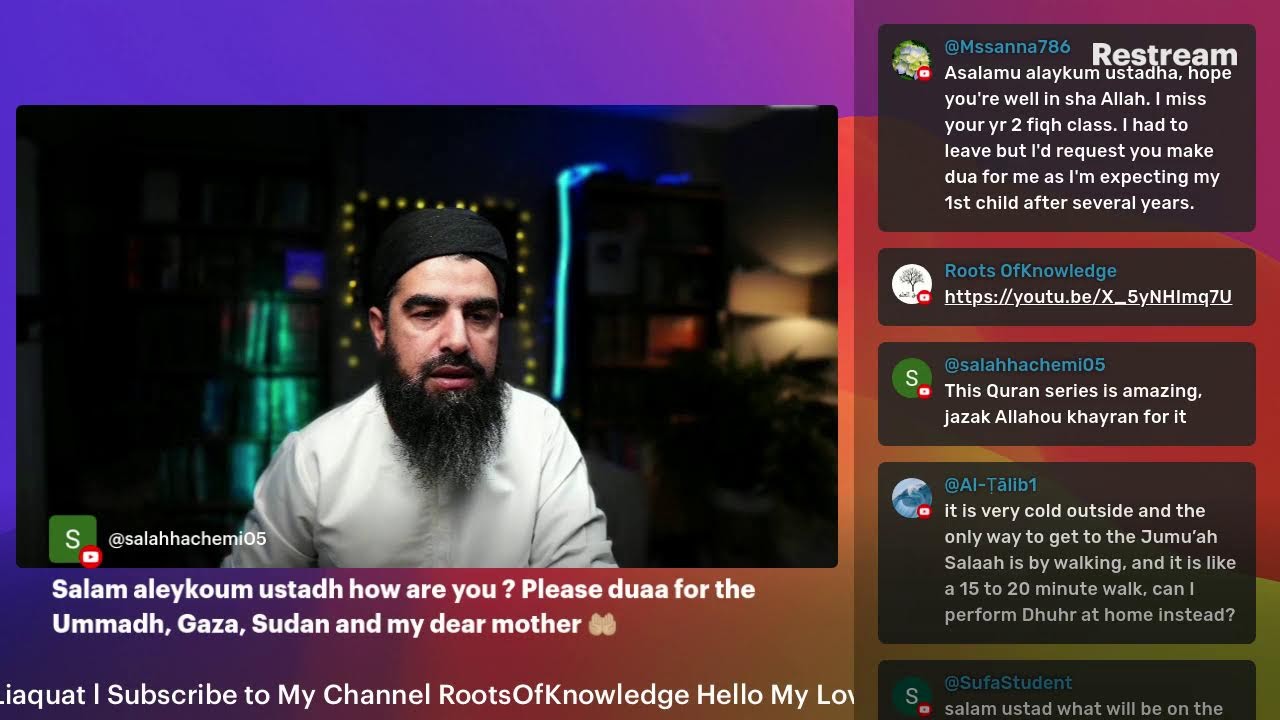 Livestream QnA 30/1/26
