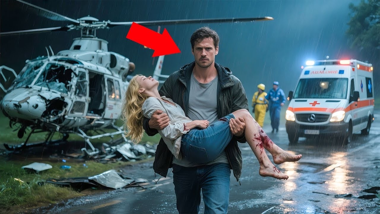 Single Dad Saves Passengers from Helicopter Crash—Unaware The Woman Inside is Billionaire He