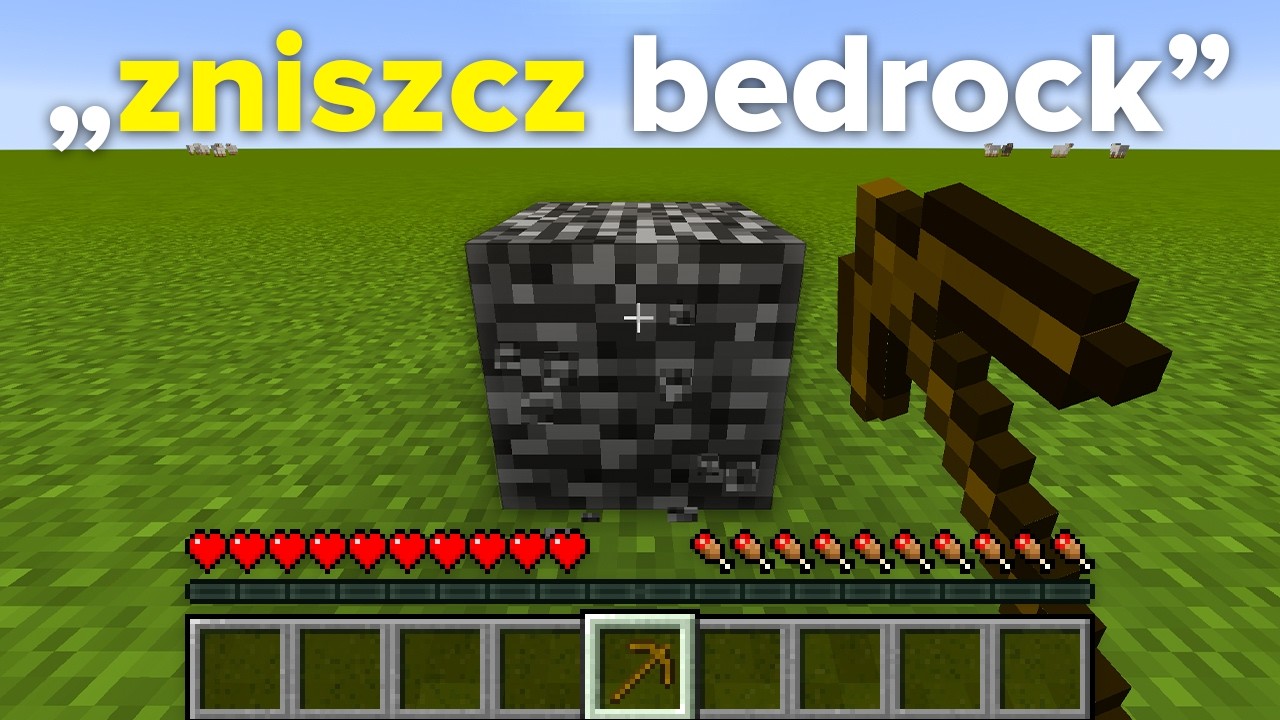 Wykonałem NAJGŁUPSZE WYZWANIA w Minecraft