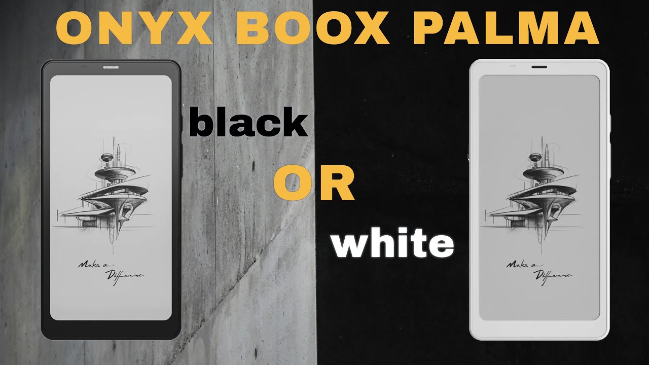 Before you buy Onyx Boox Palma: black vs white true differences, accessories and issues