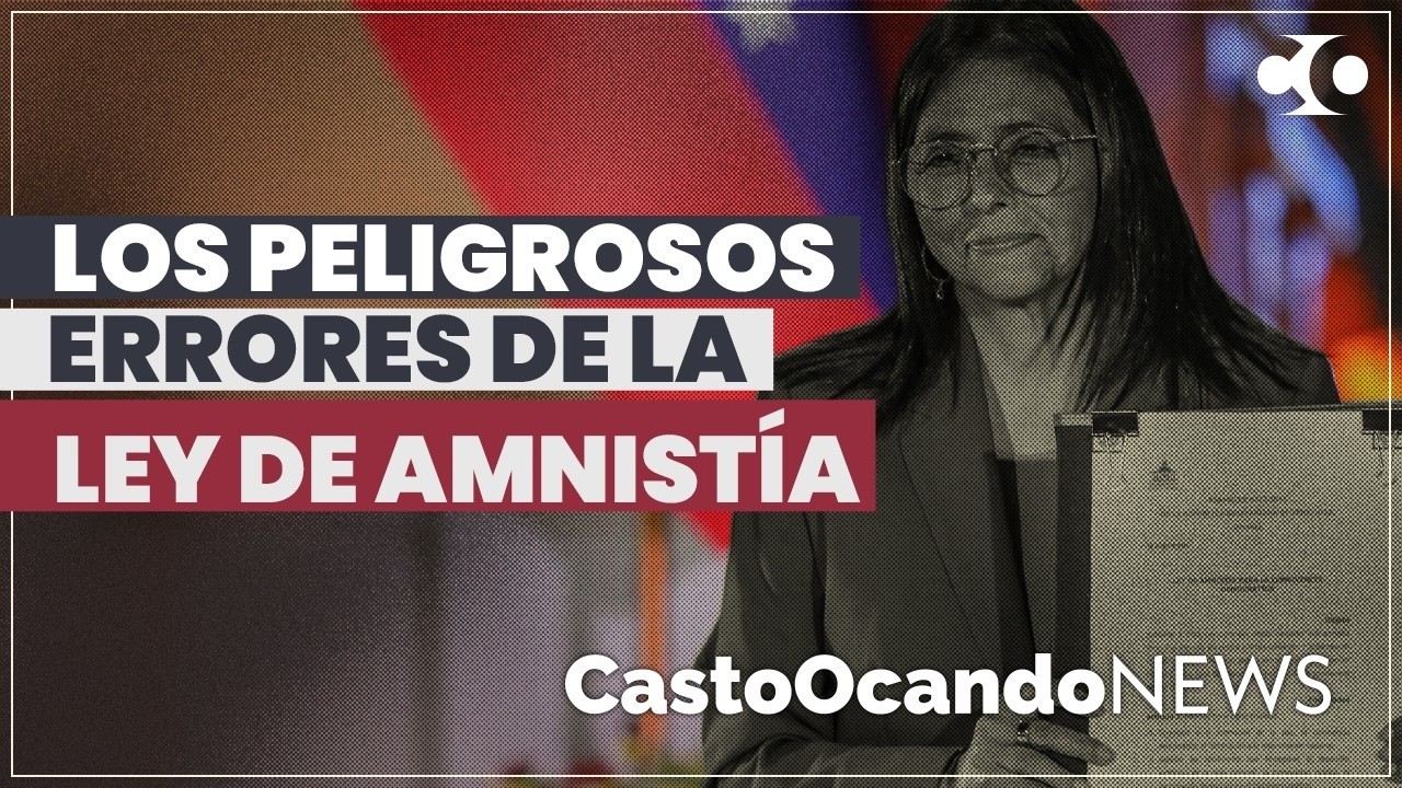 The dangerous errors of the Amnesty Law