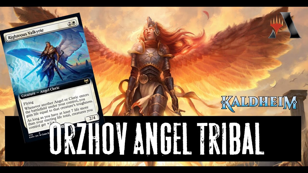 Kaldheim in Arena! Открываем бустера, собираем первую колоду! Angel Tribal in MTG Arena Standard!