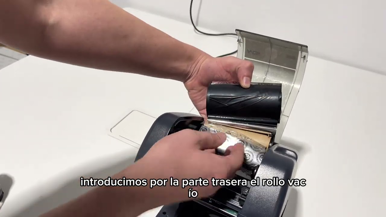 Cambiar Ribbon en la impresora TSC 247 [Grupo MDS]