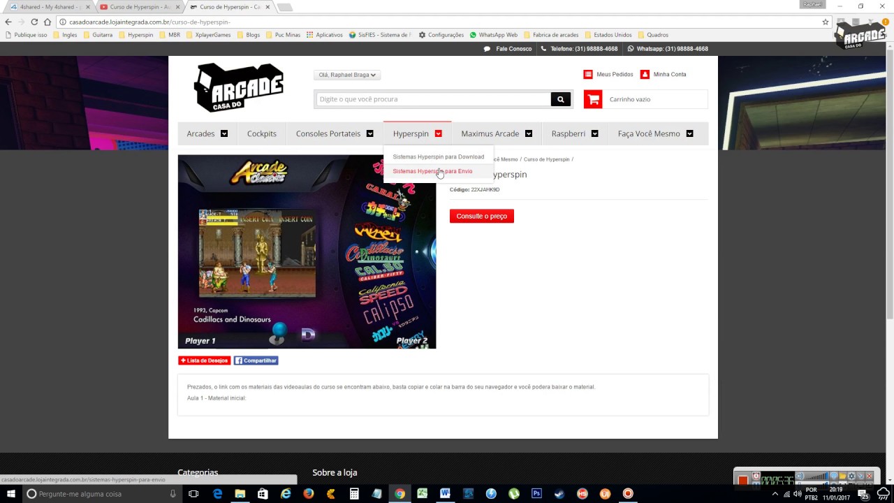 Curso de Hyperspin Completo 2017 - Aula de Introdução