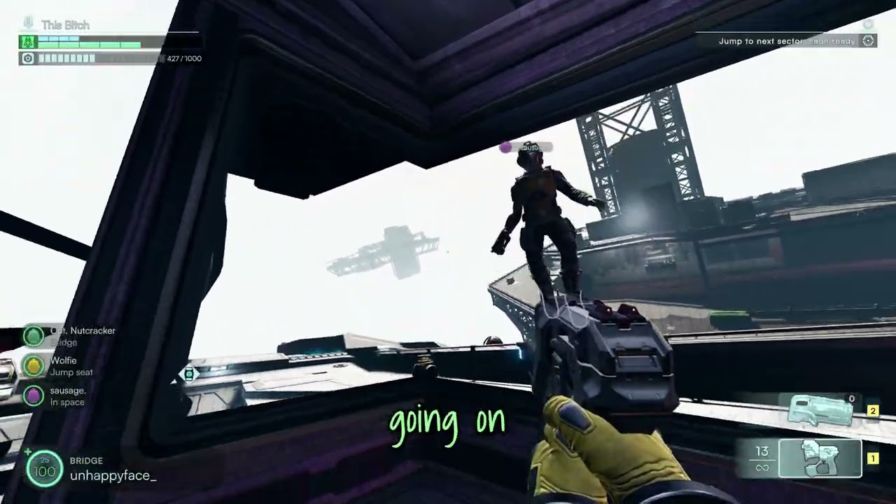 we played jump space