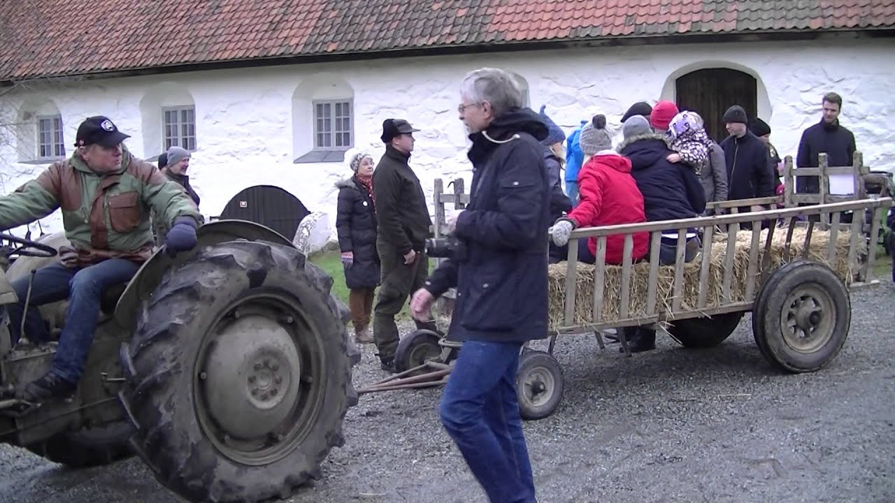 Glimt fra julemarked på Gamle Hvam Museum, Nes Akershus, 6 des. 2015