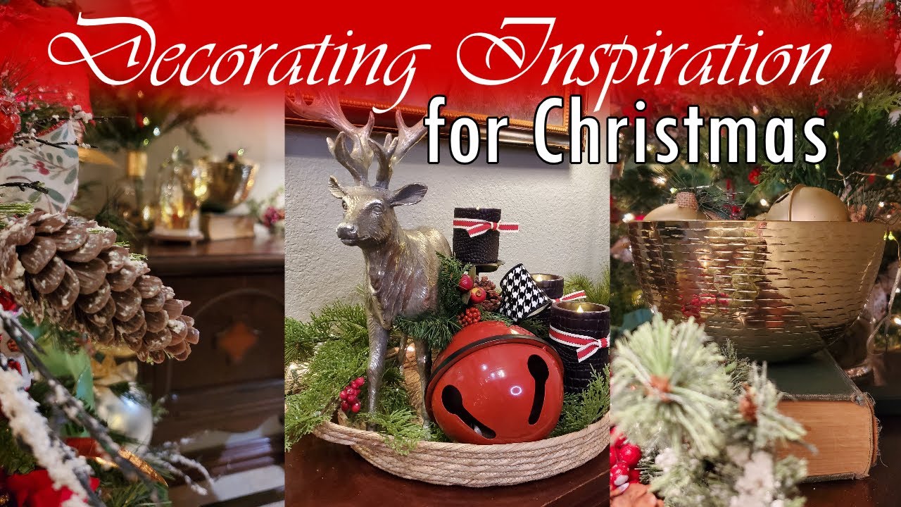 CHRISTMAS ENTRYWAY DECORATE WITH ME | Inviting Entryway Decorating Inspiration & Ideas