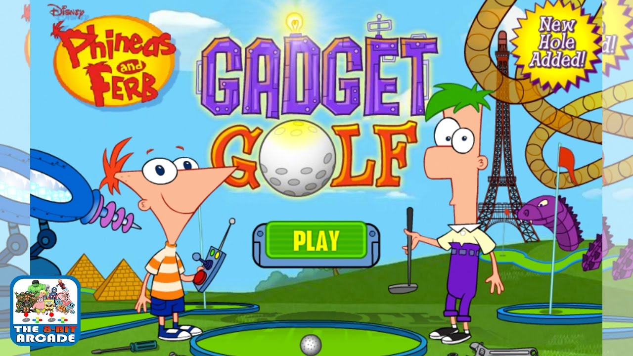 Phineas And Ferb: Gadget Golf - Play Mini Golf on Inventive Courses (Disney Games)