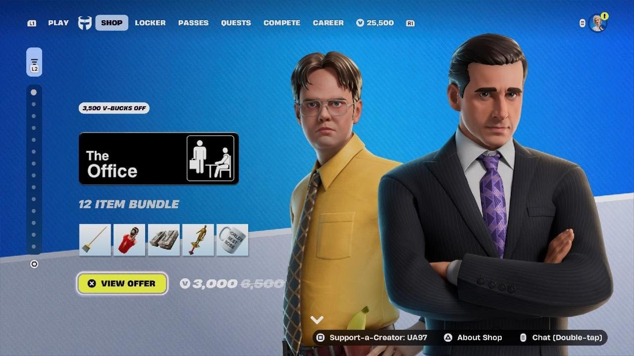 New The Office Bundle, New Remus Sidekick & More! Fortnite Item Shop January 23rd 2026!