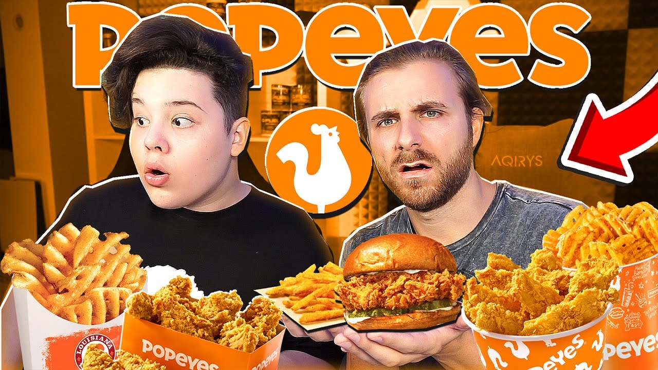 Am Cumparat TOT MENIUL de la POPEYES!