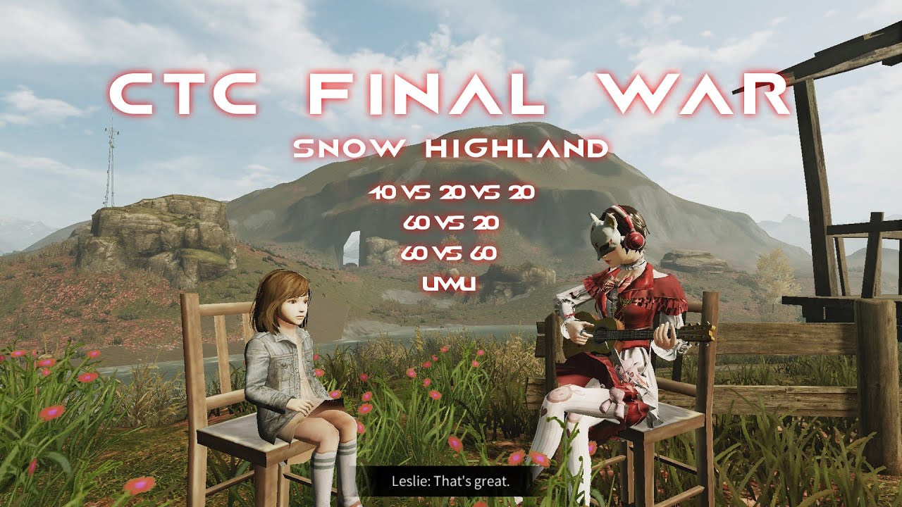 CTC SEASON 31 FINAL WAR SNOW HIGHLAND (RadianT,Insane, Olympus, Emerald)