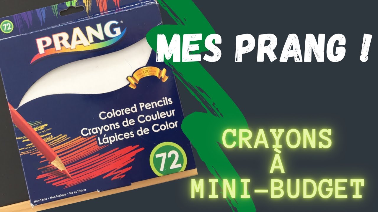 [Crayons de couleur] Les crayons PRANG, petit budget ❣️