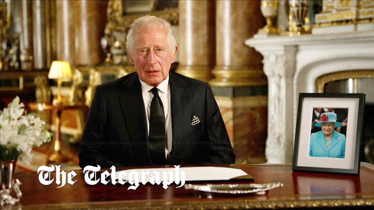 King Charles III addresses the nation for the first time