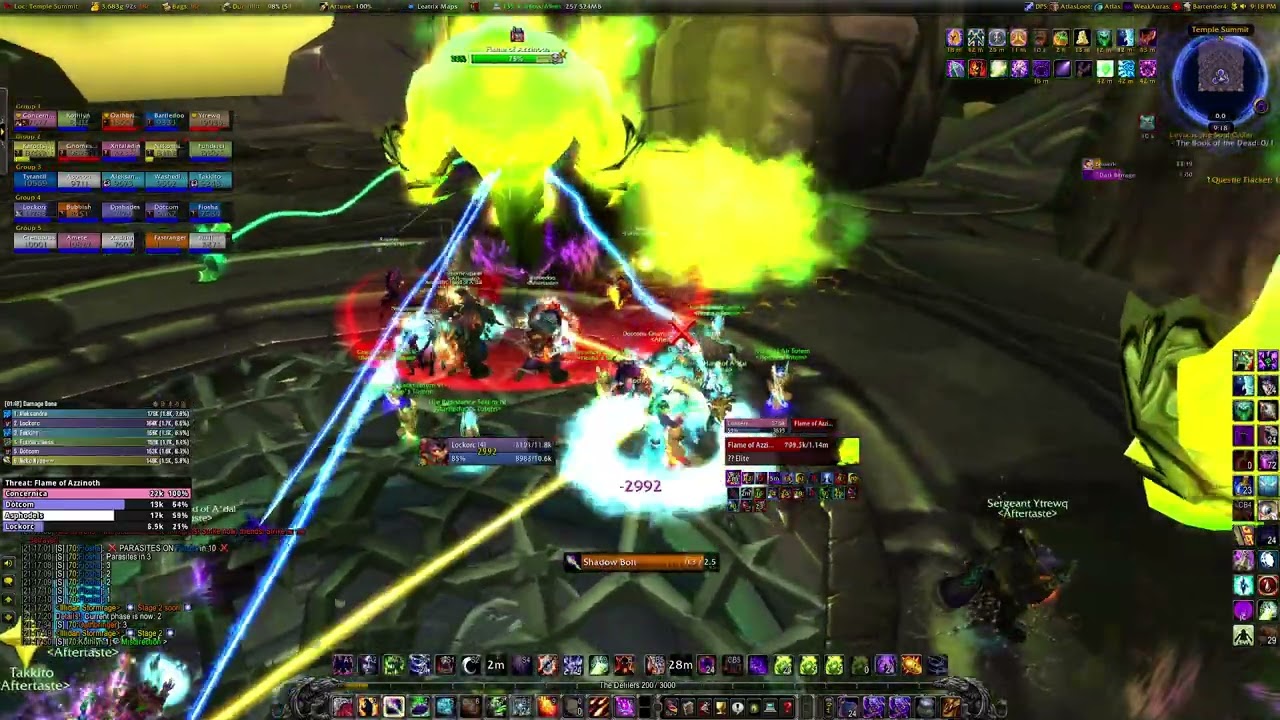 Shadow Destro Lock | TBC | Black Temple | Illidan