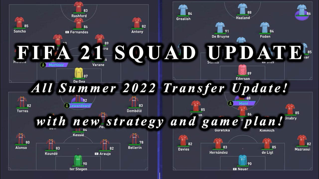 FIFA 21 - Update Squad - SUMMER 30 SEPTEMBER 2022 SQUAD UPDATE!