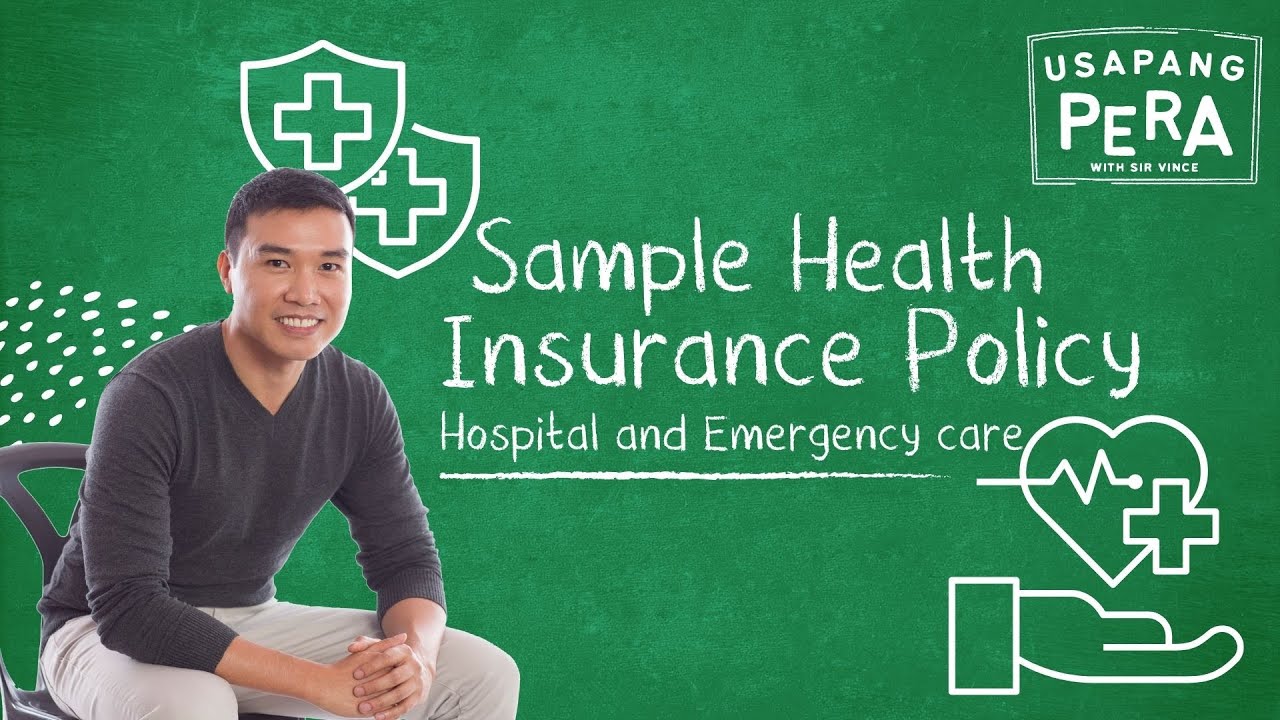 Vince Rapisura 1947: Sample health insurance policy: hospital and emergency care