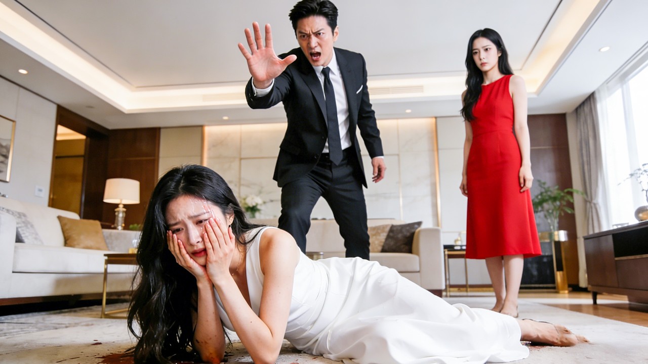 Brainwashed by his mistress, he attacked her. She left with their child, destroying him.