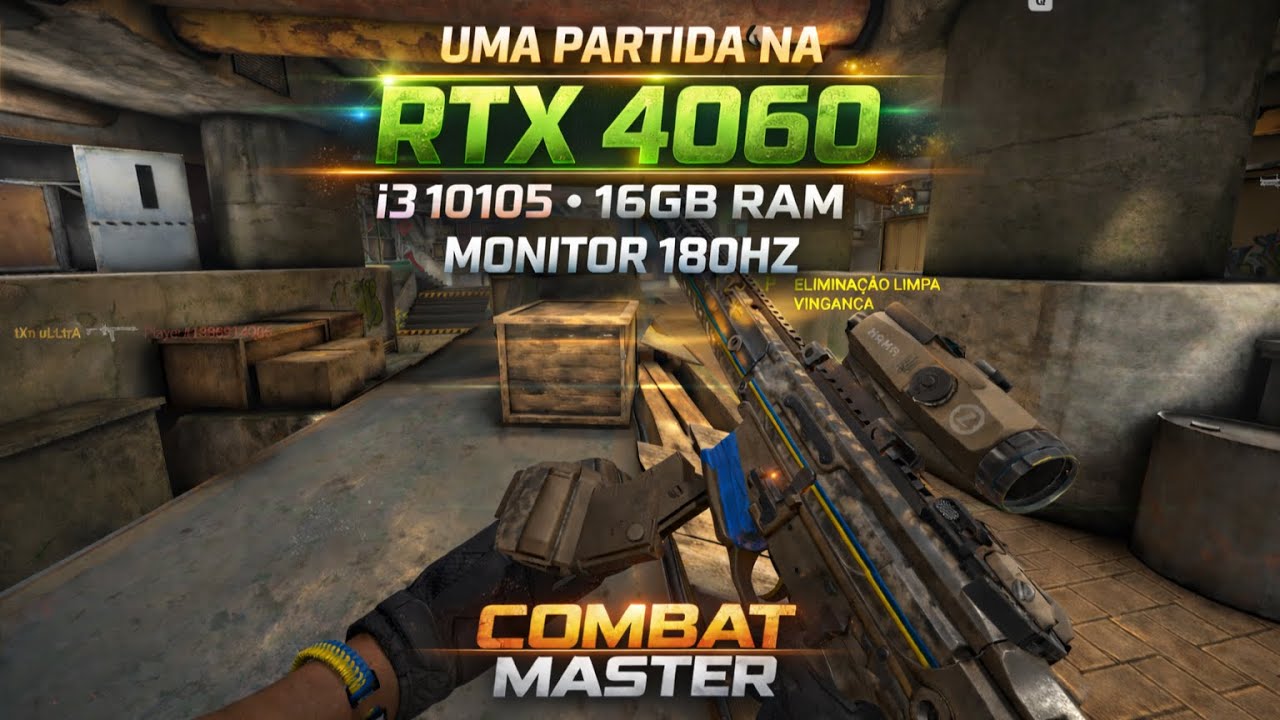 Combat Master rtx 4060 i3 10105 16gb ram