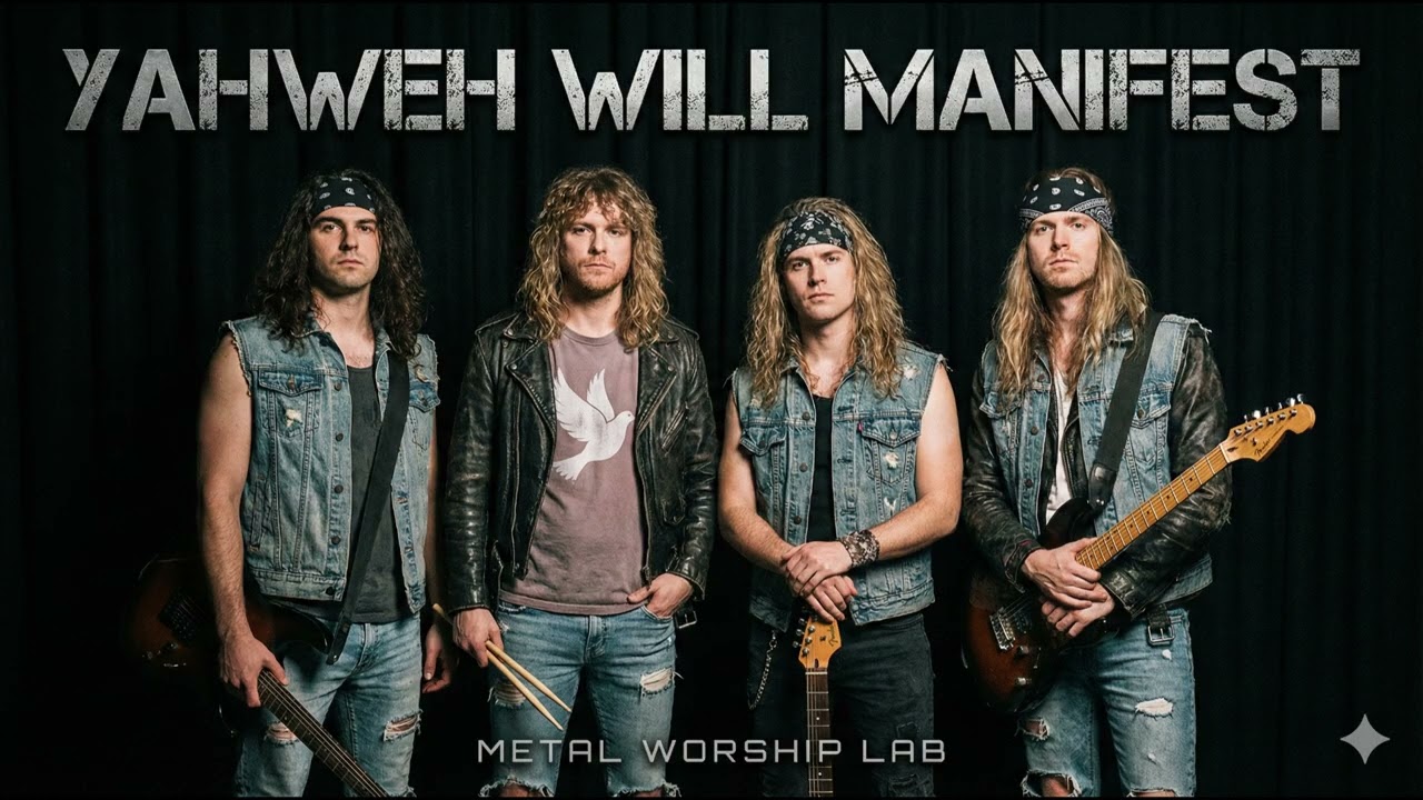 OASIS MINISTRY - YAHWEH WILL MANIFEST [80s Hair Metal AI Anthem] // Metal Worship Lab
