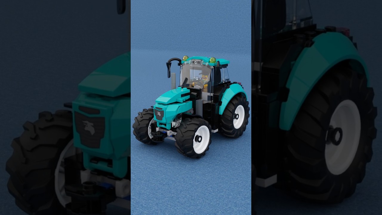 LEGO 60498 Tractor Satisfying Speed Build #lego #legocity
