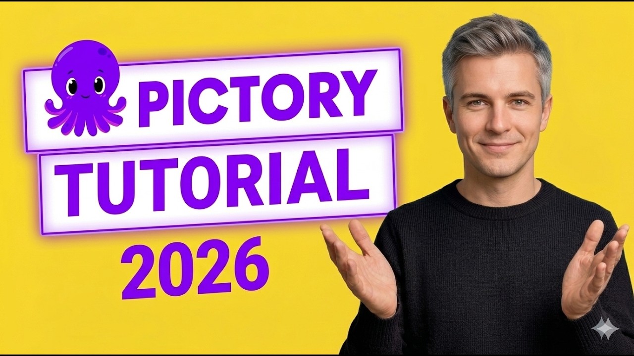 Pictory AI - Full Tutorial 2026: Best AI Video Generator that does it All
