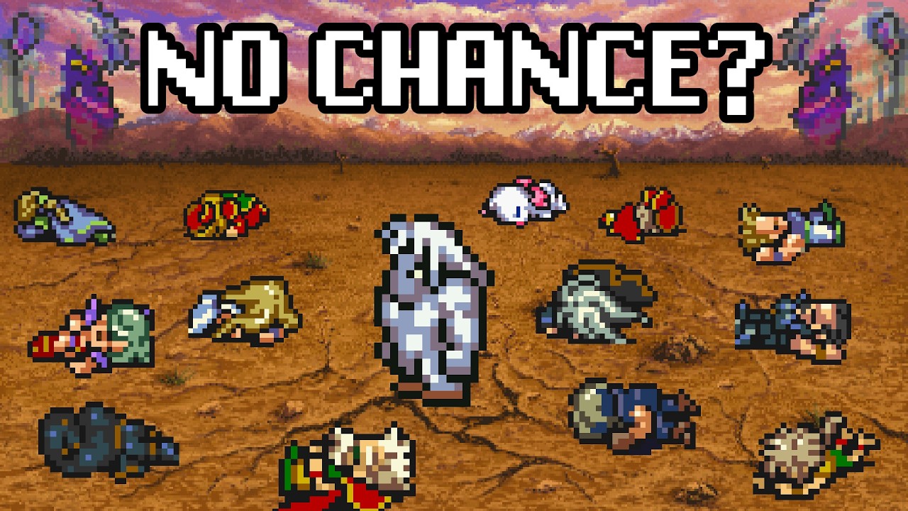 Can You Beat Final Fantasy 6 Without Equipment, Magic, Relics, Magicite, Gil, Running, or Grinding?