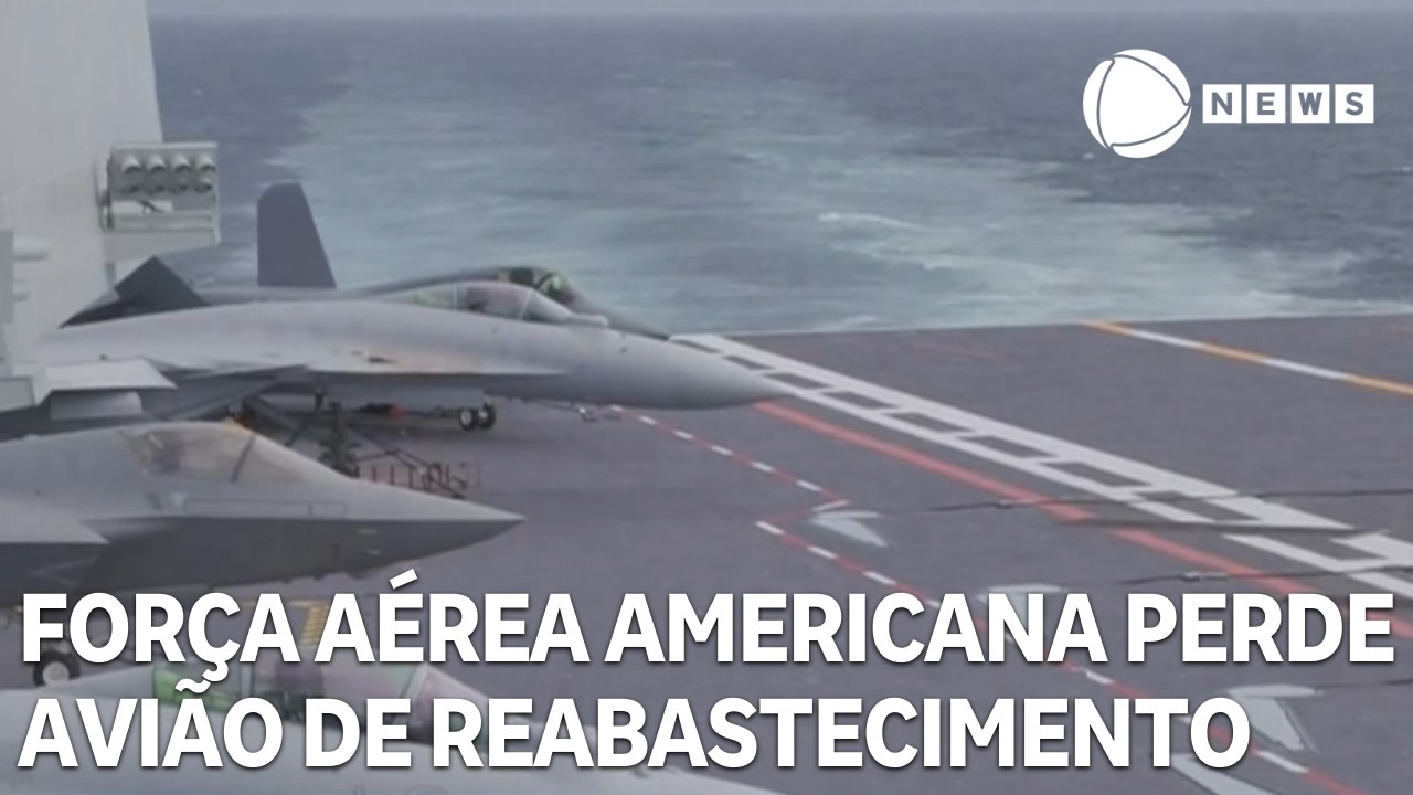 Força Aérea americana perde aeronave de reabastecimento